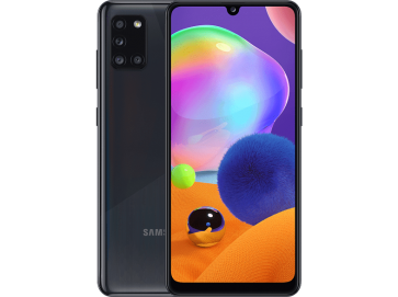 Samsung Galaxy A31 Zwart
